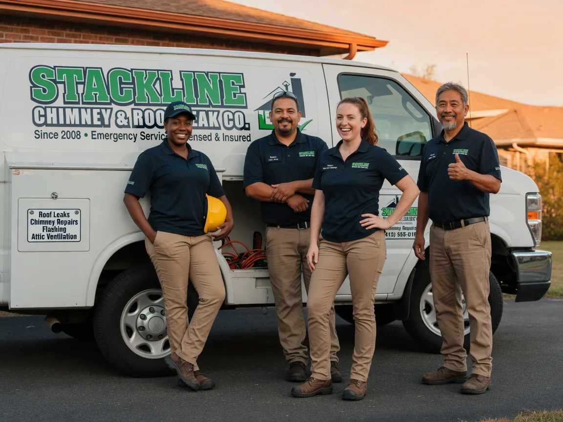 Chimney flashing repair company in Tynan, TX